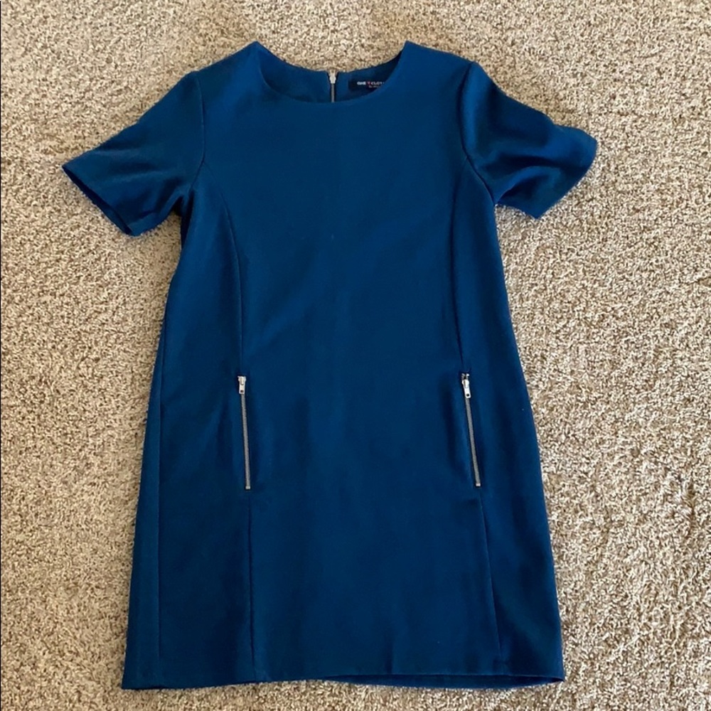 Blue dress